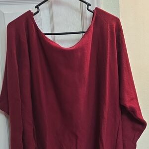 Red Oversized Sweater